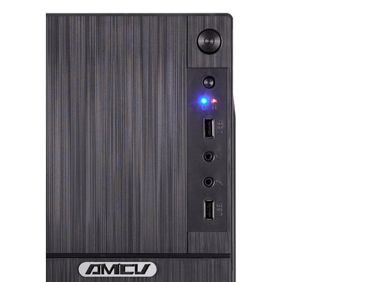 Системный блок AMCV i105 HomeOffice Intel Core i3-12100 x 4-3.3 GHz/16Gb/512Gb SSD/UHD Graphics 730/400W/DOS